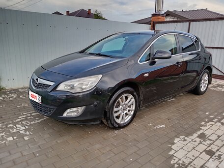 2012 Opel Astra J, чёрный, 570000 рублей, вид 1