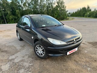 2007 Peugeot 206, чёрный, 320000 рублей, вид 3
