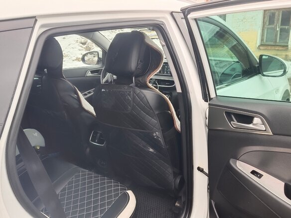 2019 Hyundai Tucson III Рестайлинг, белый, 2300000 рублей - вид 14