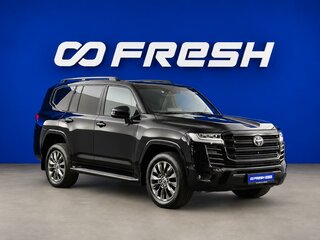 2022 Toyota Land Cruiser 300 Series, чёрный, 9321555 рублей, вид 1