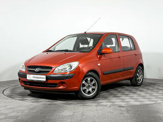 2010 Hyundai Getz I Рестайлинг, красный, 486000 рублей, вид 1