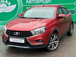 2018 Lada (ВАЗ) Vesta Cross I, красный, 980000 рублей, вид 1