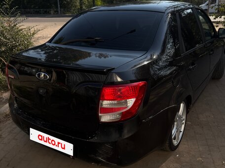 2015 Lada (ВАЗ) Granta Sport I, чёрный, 450000 рублей, вид 5