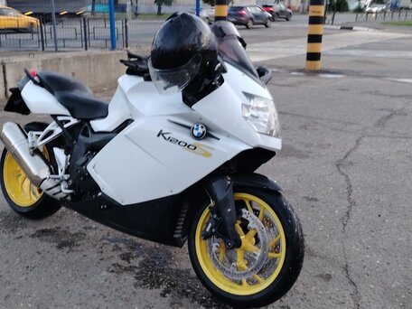 2007 BMW K 1200 S, белый, 610000 рублей, вид 1