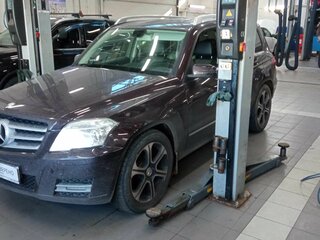 2011 Mercedes-Benz GLK-Класс 220 CDI I (X204), коричневый, 1070000 рублей, вид 1