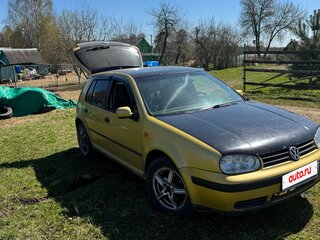 1999 Volkswagen Golf IV, золотистый, 170000 рублей, вид 3