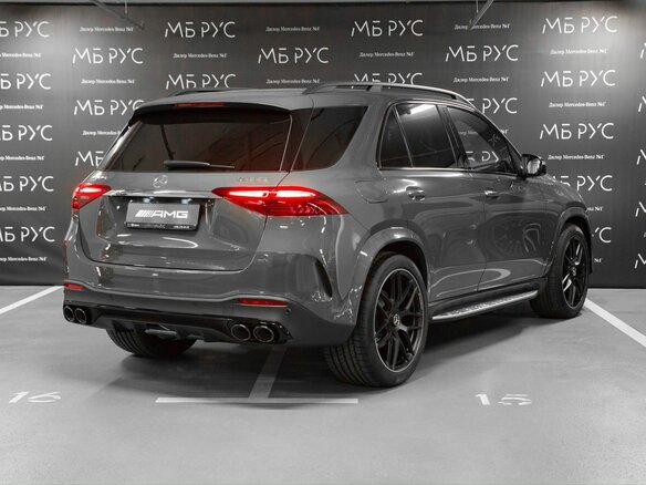 2026 Mercedes-Benz GLE AMG 53 AMG II (V167) Рестайлинг, серый, 19260000 рублей - вид 4