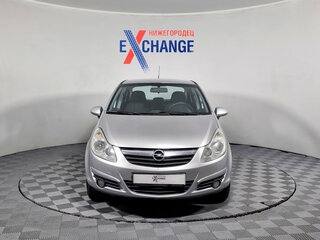 2008 Opel Corsa D, серебристый, 399000 рублей, вид 1