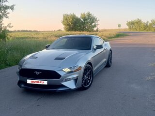 2021 Ford Mustang VI Рестайлинг, серый, 4100000 рублей, вид 4