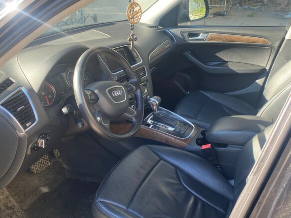 2012 Audi Q5 I (8R) Рестайлинг, чёрный - вид 13