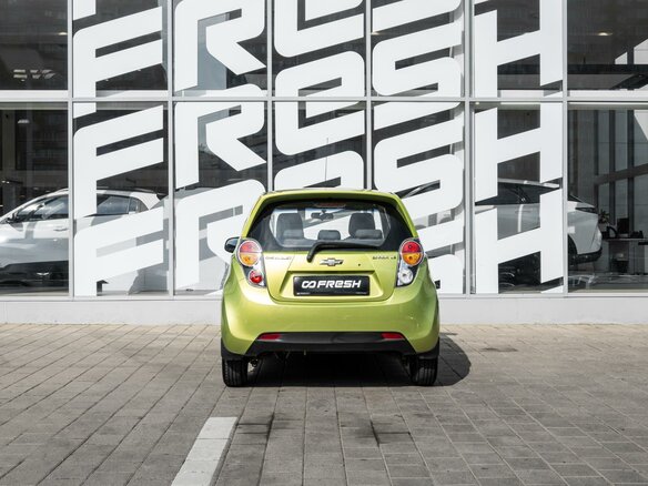2011 Chevrolet Spark III, зелёный - вид 3