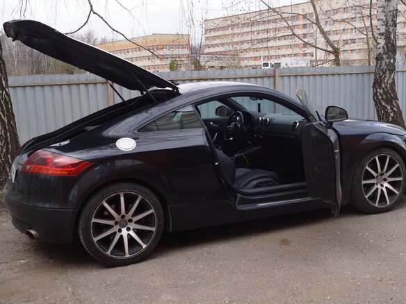 2007 Audi TT II (8J), чёрный, 1500000 рублей - вид 5