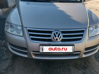 2006 Volkswagen Touareg I, зелёный, 670000 рублей, вид 1