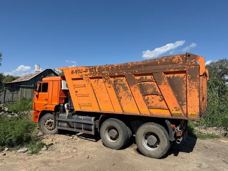 2014 КамАЗ 6520, жёлтый, 1650000 рублей, вид 4
