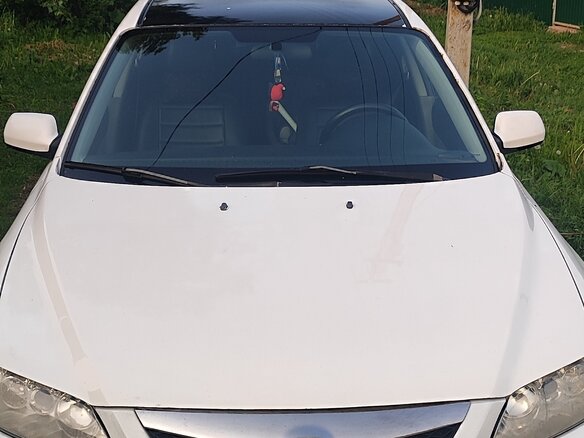 2003 Mazda 6 I (GG), белый, 350000 рублей - вид 2