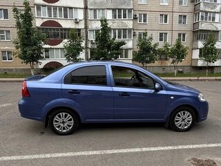 2008 Chevrolet Aveo I Рестайлинг, синий, 490000 рублей, вид 4