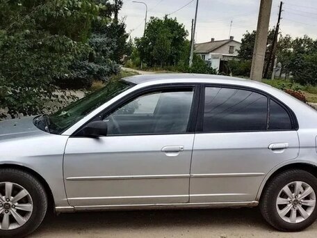 2003 Honda Civic VII, серебристый, 260000 рублей, вид 3