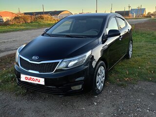 2016 Kia Rio III Рестайлинг, чёрный, 539000 рублей, вид 4