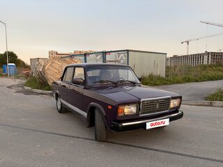 1999 Lada (ВАЗ) 2107, фиолетовый, 117500 рублей, вид 3