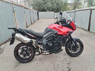 2014 Triumph Tiger 1050, красный, 550000 рублей, вид 1