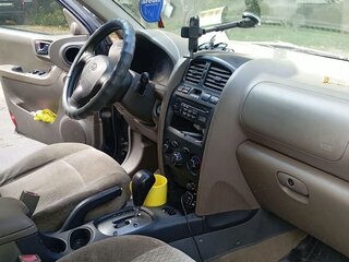 2004 Hyundai Santa Fe I, синий, 395000 рублей, вид 5