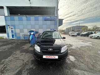 2012 Lada (ВАЗ) Granta I, чёрный, 142000 рублей, вид 2