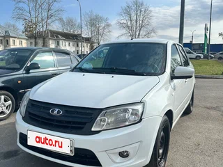 2017 Lada (ВАЗ) Granta I, белый, 350000 рублей, вид 1