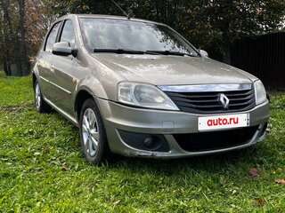2010 Renault Logan I Рестайлинг, бежевый, 220000 рублей, вид 3