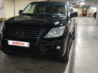 2007 Lexus LX 570 III, чёрный, 3050000 рублей, вид 2