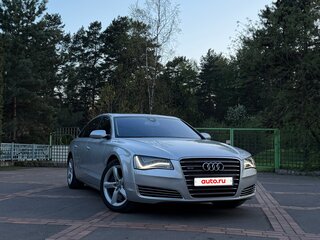 2011 Audi A8 Long III (D4), серебристый, 2200000 рублей, вид 5