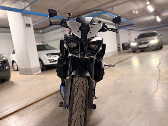 2017 Yamaha MT-10, синий, 1250000 рублей - вид 4