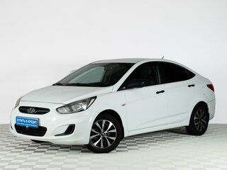 2014 Hyundai Solaris I, белый, 939000 рублей, вид 3