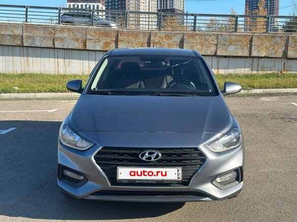 2018 Hyundai Solaris II, серый, 1270000 рублей - вид 6