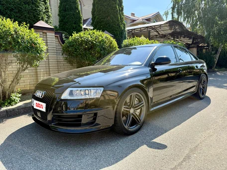 2009 Audi RS 6 II (C6), чёрный, 3680000 рублей, вид 1