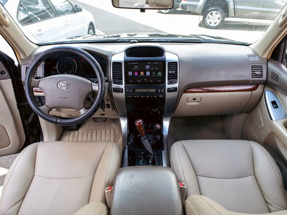 2005 Toyota Land Cruiser Prado 5-speed 120 Series, чёрный, 1495000 рублей - вид 13