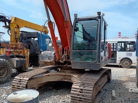 2007 Hitachi ZX200, оранжевый, 5000000 рублей, вид 1