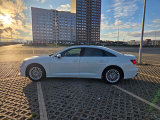 2020 Audi A6 45 TFSI V (C8), белый, 3750000 рублей, вид 2
