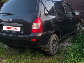 2012 Lada (ВАЗ) Kalina I, чёрный, 190000 рублей, вид 4