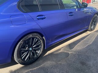 2021 BMW 3 серии 320d xDrive VII (G2x), синий, 4100000 рублей, вид 4