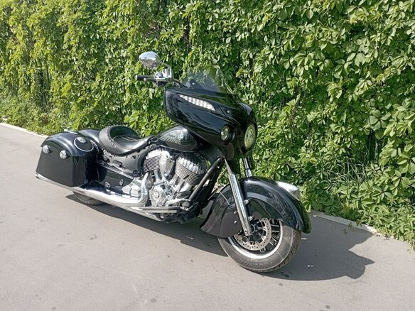 2017 Indian Chieftain, чёрный, 1100000 рублей - вид 3
