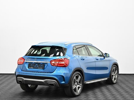 2015 Mercedes-Benz GLA 250 I (X156), голубой, 1585000 рублей, вид 2
