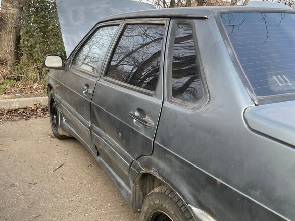 2006 Lada (ВАЗ) 2115, серый, 55000 рублей - вид 1