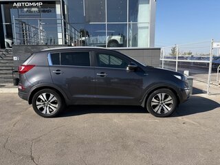 2013 Kia Sportage III, серый, 1430000 рублей, вид 4