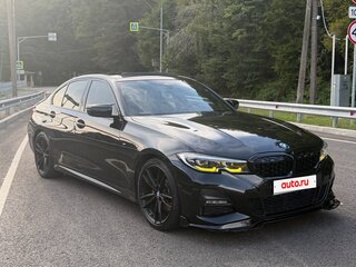 2019 BMW 3 серии 330i VII (G2x), чёрный, 3250000 рублей, вид 3