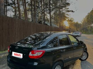 2018 Lada (ВАЗ) Granta I, чёрный, 375000 рублей, вид 3