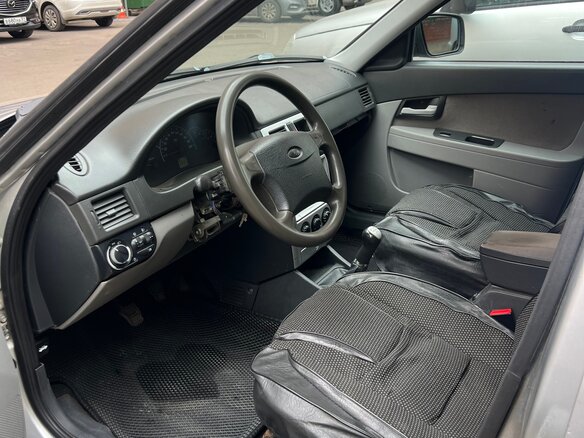 2011 Lada (ВАЗ) Priora I, серебристый - вид 5