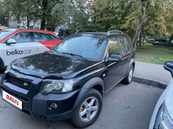 2005 Land Rover Freelander I Рестайлинг, чёрный - вид 1