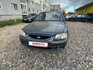 2007 Hyundai Accent ТагАЗ II, серый, 350000 рублей, вид 1