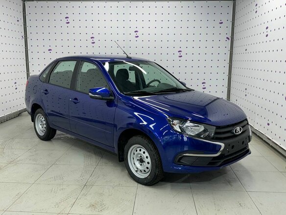2026 Lada (ВАЗ) Granta I Рестайлинг, синий, 1083000 рублей - вид 2