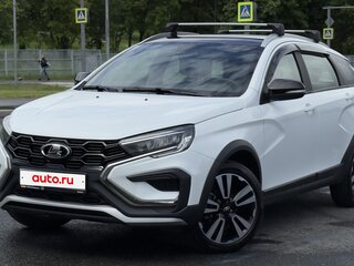 2023 Lada (ВАЗ) Vesta SW Cross I Рестайлинг (NG), белый, 1500000 рублей, вид 2
